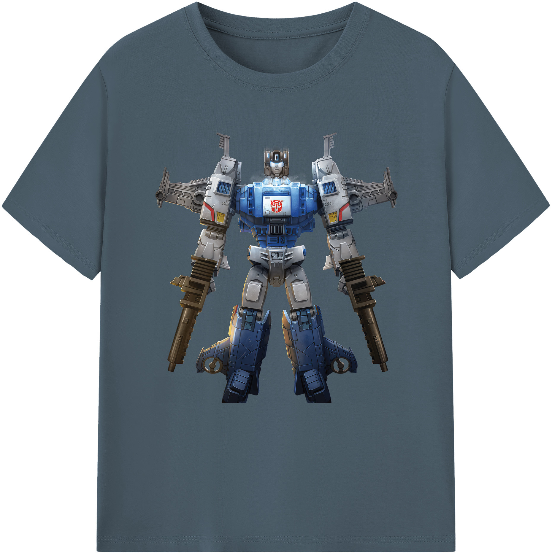 （画像用） Transformers トランスフォーマー 綿100％半袖Tシャツ（フロントプリント）